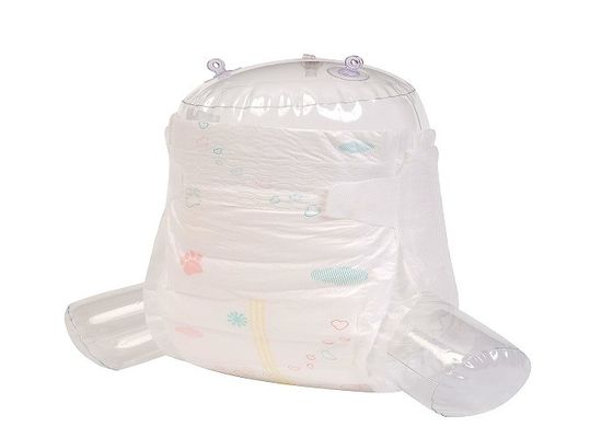 SMS Non Woven Super Soft ผ้าอ้อมเด็กเมจิกเทป 450 * 320 มม. Customized