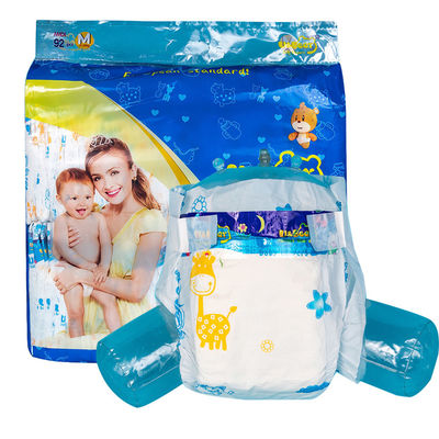 ญี่ปุ่น SAP ทารกแรกเกิด Nappies ผ้าไม่ทอเอวยางยืด