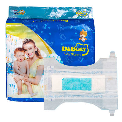 ญี่ปุ่น SAP ทารกแรกเกิด Nappies ผ้าไม่ทอเอวยางยืด