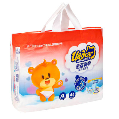 ผ้าอ้อมเด็กแบบใช้แล้วทิ้งค้างคืนที่สะดวกสบาย 600ml แผ่นฟิล์ม PE