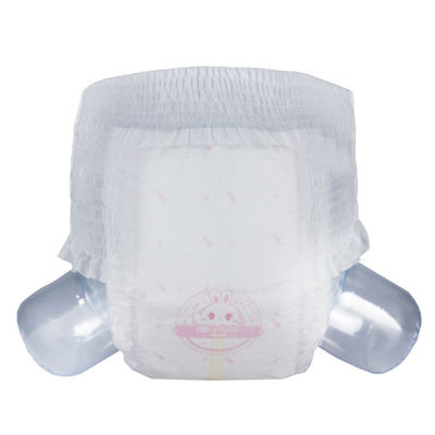 Japan SAP ดึงขึ้น ผ้าอ้อมเด็ก 3d Leak Prevention ตัวบ่งชี้ความเปียกชื้น Nappies
