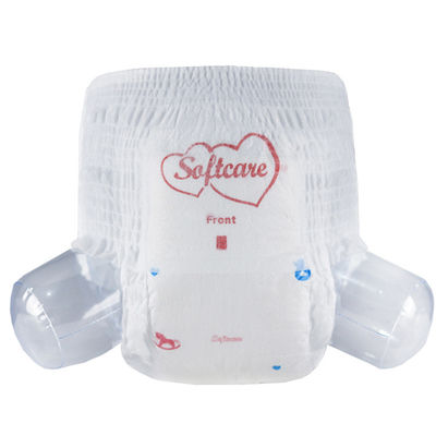 Japan SAP ดึงขึ้น ผ้าอ้อมเด็ก 3d Leak Prevention ตัวบ่งชี้ความเปียกชื้น Nappies