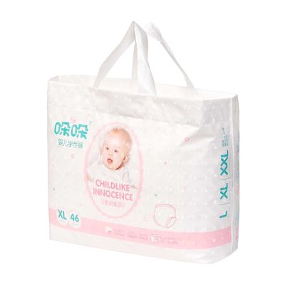 ผ้าอ้อมเด็กแบบใช้แล้วทิ้งที่เป็นมิตรกับสิ่งแวดล้อม 300ml เทปหน้าผากอ่อนไม่ทอ