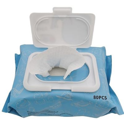 ODM ส่วนผสมที่อ่อนโยน ผ้าเช็ดทำความสะอาดสำหรับเด็ก EDI Pure Water Non Woven