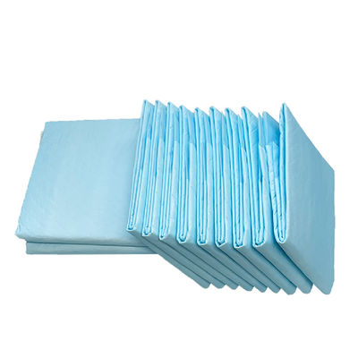 สีฟ้า SAP แผ่นรองนอนไม่หยุดยั้งทิ้ง 60 * 60 ซม. รองพื้น ไม่หยุดยั้ง In