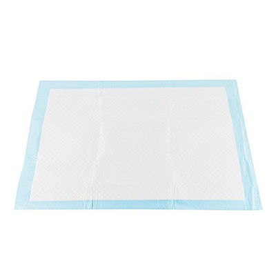 แผ่นรองพื้น PE 60 * 90 ซม. แผ่นรองพื้นแบบใช้แล้วทิ้ง SAP สีน้ำเงิน Color SAP