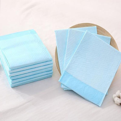 750ml การดูดซึมหนัก รองพื้น เตียงที่ใช้แล้วทิ้ง เยื่อปุย Hospital Bed Pads