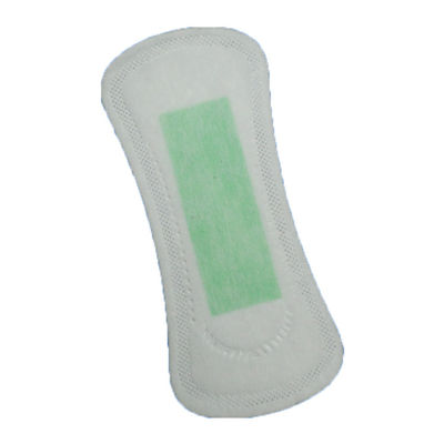 เนกาทีฟ Green Anion Chip Cotton Panty Liner 180 มม. การดูดซับสูง