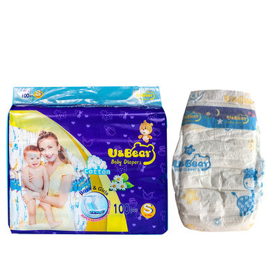 OEM Fluff Pulp Japan Sandia SAP ผ้าอ้อมเด็กอ่อนแบบธรรมดา