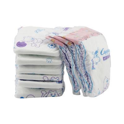 ผ้าอ้อมเด็กแรกเกิด Supersoft แบบใช้แล้วทิ้ง คละสี