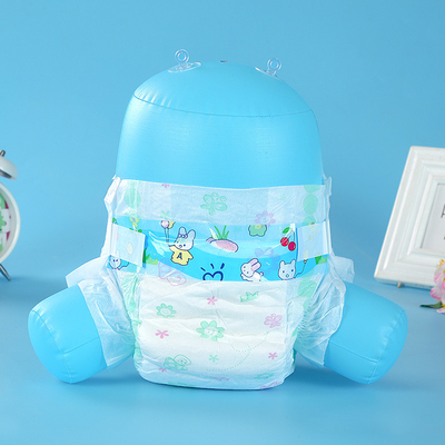 Fluff Pulp ผ้าอ้อมไม่ทอ 3D Leak Protection