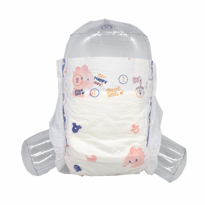 Fluff Pulp ผ้าอ้อมเด็กอ่อนกางเกงไม่ทอ 3D Leak Protection