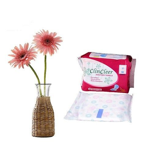 ผ้าอนามัยอินทรีย์ที่ระบายอากาศได้ 270 มม. Super Absorbent Core