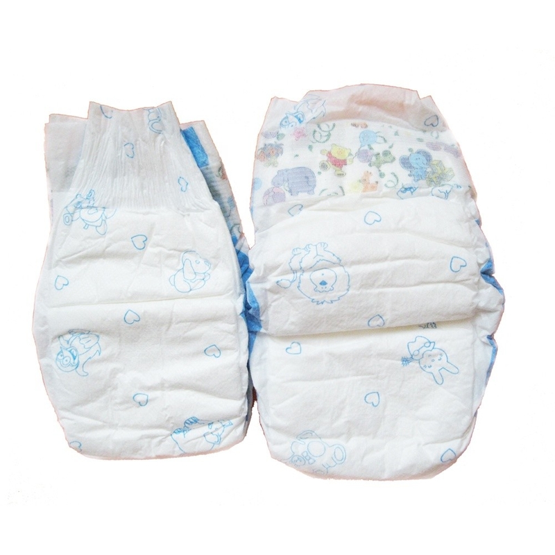 สีพิมพ์ผ้าอ้อมเด็กแรกเกิดไม่ทอ Topsheet 3D Leak Protection