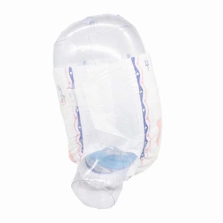 Soft L XL ผ้าอ้อมเด็กทารกแรกเกิด Fluff Pulp Non Woven 3D Leak Protection