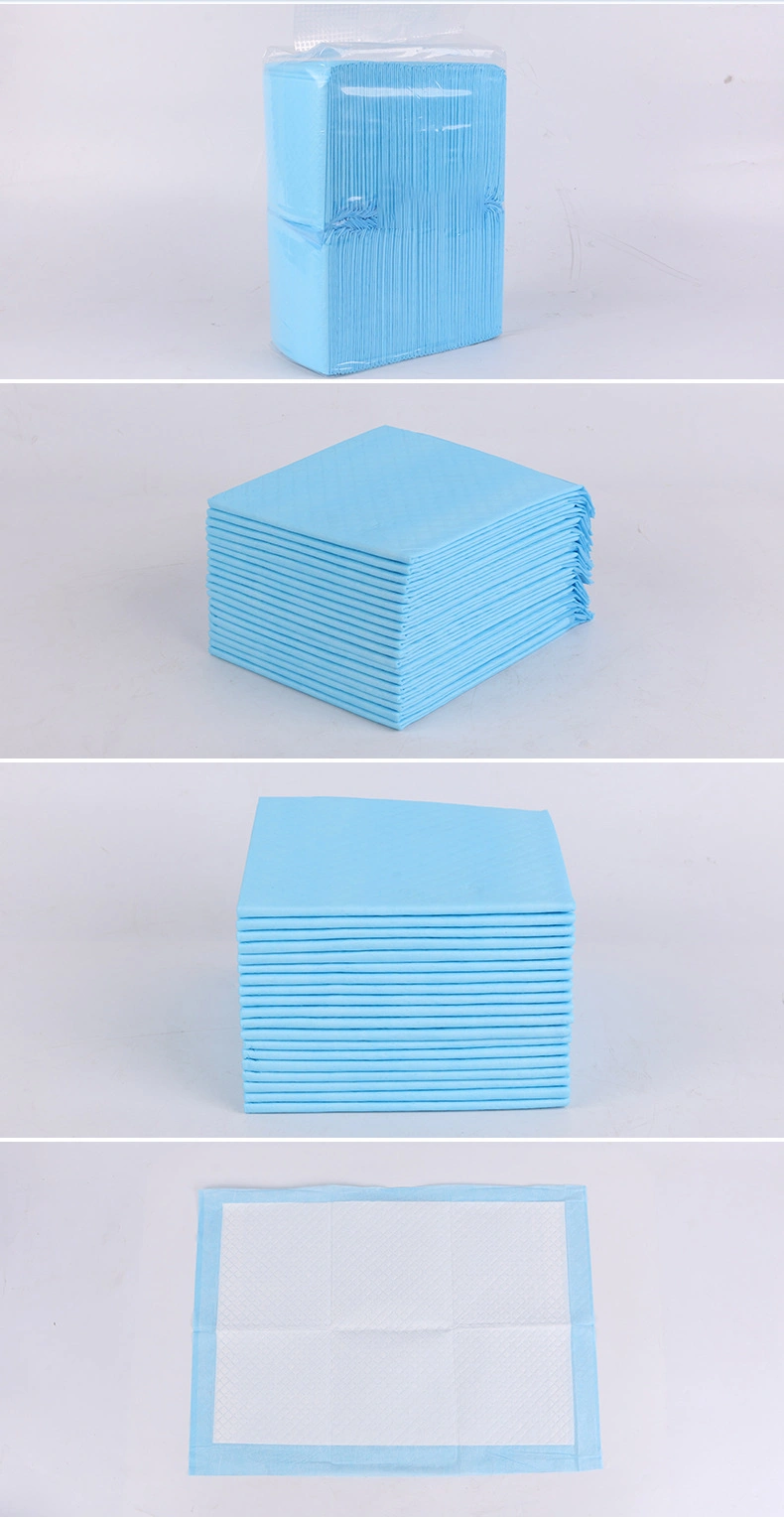 ใช้แล้วทิ้ง Absorbent Pretective Bed Pad Non-Woven Incontinence Pet Underpad